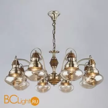 Люстра Bogate's Gustavo 366/8 античная бронза