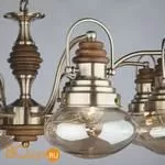 Люстра Bogate's Gustavo 366/8 античная бронза - Фото 0