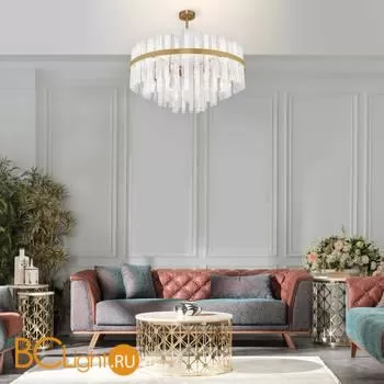 Люстра Bogate's Hollis 368/9 Smart латунь a058718 - Фото 2