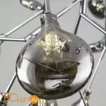 Люстра Bogate's Lamella 555 хром / дымчатый - Фото 0