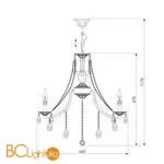Люстра Bogate's Liguria 314/6 - Фото 3