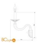 Бра Bogate's Olenna 338/1 a057238 - Фото 3