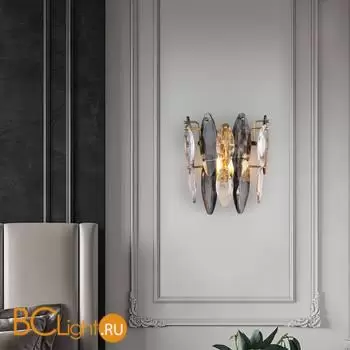 Настенный светильник Bogate's Onyx new 372/2 Strotskis a065318 - Фото 3