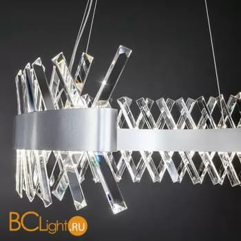 Подвесной светильник Bogate's Parete 432/1 серебро - Фото 0