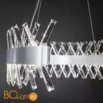 Подвесной светильник Bogate's Parete 432/1 серебро - Фото 0