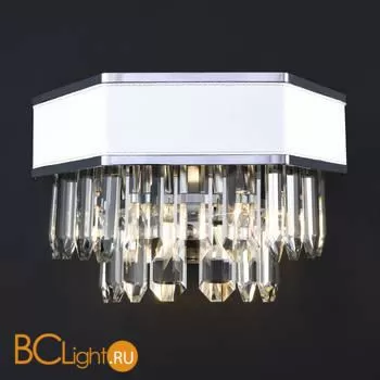 Настенный светильник Bogate's Pelle 329/2 хром / белый - Фото 1