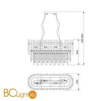 Подвесной светильник Bogate's Piano 340/4 a056860 - Фото 3