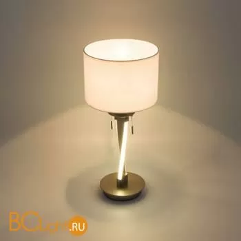 Настольная лампа Bogate's Titan 993 белый / никель - Фото 0