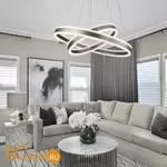 Подвесной светильник Bogate's Titan 455/2 коричневый - Фото 1