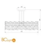 Люстра Bogate's Zolletta 339/8 золото / черный - Фото 3