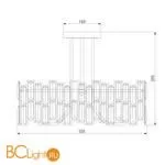 Подвесной светильник Bogate's Zolletta 313/5 Strotskis - Фото 2