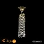 Потолочный светильник Bohemia Ivele Crystal 19203/15IV G Leafs - Фото 0