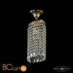 Потолочный светильник Bohemia Ivele Crystal 19203/25IV G Leafs - Фото 0