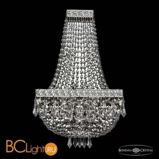 Настенный светильник Bohemia Ivele Crystal 19272B/H2/25IV Ni