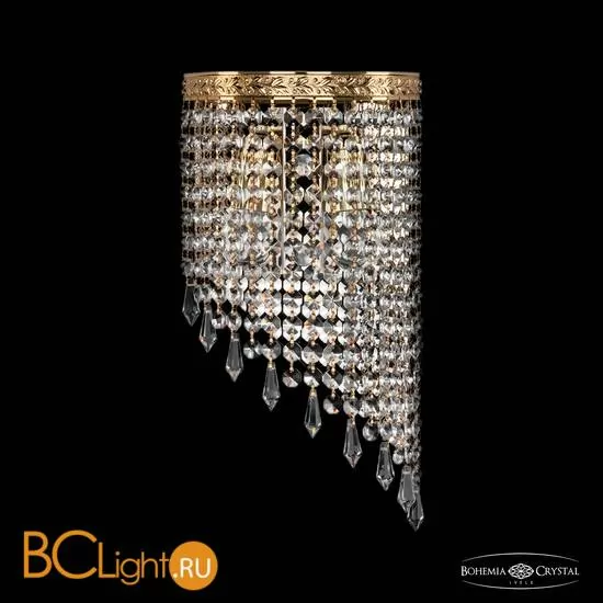 Настенный светильник Bohemia Ivele Crystal 83401BR/18IV-34 G Drops
