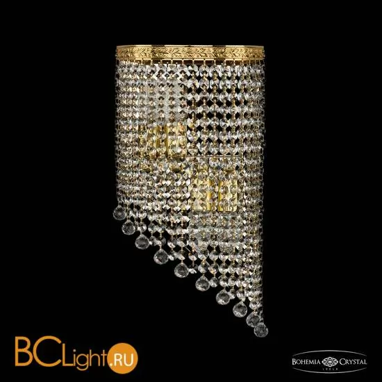 Настенный светильник Bohemia Ivele Crystal 83401BR/20IV-43 G Balls