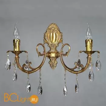 Бра Brizzi Alicante 8888/2 AB Tear drop