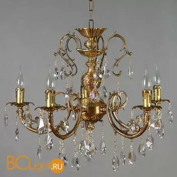 Люстра Brizzi Alicante 8888/5 AB Tear drop
