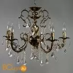 Люстра Brizzi Alicante 8888/5 PB Leaf crystal