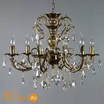 Люстра Brizzi Alicante 8888/6 PB Tear drop