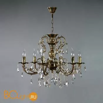Люстра Brizzi Alicante 8888/6 PB Tear drop - Фото 0