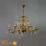 Люстра Brizzi Alicante 8888/6+6 AB Leaf crystal - Фото 0