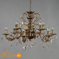 Люстра Brizzi Alicante 8888/6+6 AB Tear drop