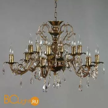 Люстра Brizzi Alicante 8888/6+6 AB Tear drop