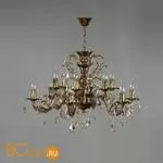 Люстра Brizzi Alicante 8888/6+6 AB Tear drop - Фото 0