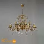 Люстра Brizzi Alicante 8888/8+8 AB Leaf crystal - Фото 0