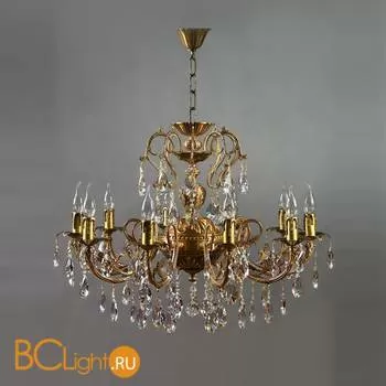 Люстра Brizzi Alicante 8888/10 AB Tear drop - Фото 0