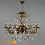 Люстра Brizzi Alicante 8888/10 PB Leaf crystal - Фото 0