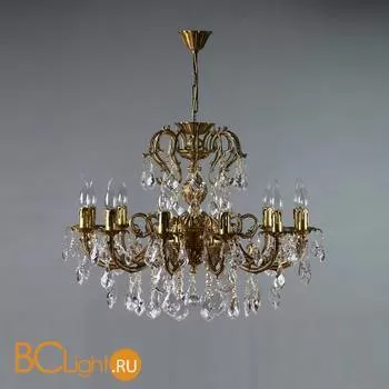 Люстра Brizzi Alicante 8888/12 AB New Leaf - Фото 0