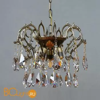 Люстра Brizzi Alicante 8888/3 CL PB Tear Drop
