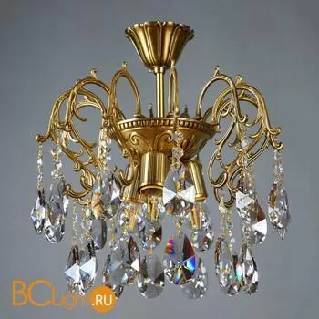 Потолочная люстра Brizzi Alicante 8888/3 PL AB Tear Drop