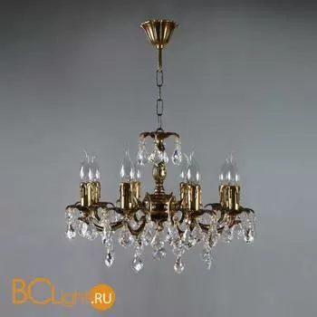 Люстра Brizzi Benisa 2226/8 PB New Leaf - Фото 0