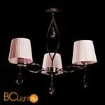 Потолочная люстра Brizzi 3203 BX 03203/3 Chrome Pink - Фото 0