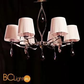 Потолочная люстра Brizzi 3203 BX 03203/6 Chrome Pink