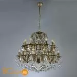 Люстра Brizzi Granada 2118/12+12 PB Tear Drop - Фото 0