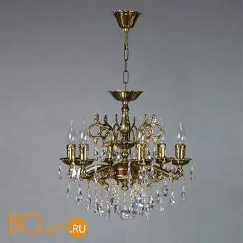 Люстра Brizzi Leon 2128/6 PB Tear Drop - Фото 0