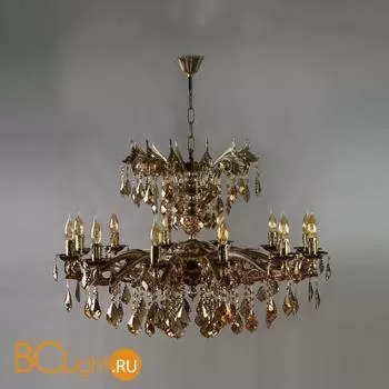 Люстра Brizzi Leon 2128/12+12 PB Honey Leaf - Фото 0