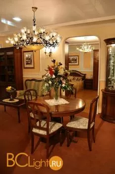 Люстра Chiaro Летиция 343010833 - Фото 0