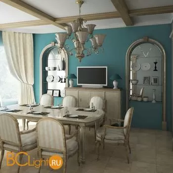 Люстра CHIARO Версаче 254019312 - Фото 3