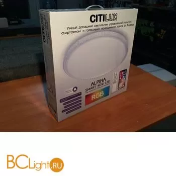 Потолочный светильник Citilux Альпина Смарт CL718A40G - Фото 20