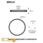 Потолочный светильник Citilux Альпина Смарт CL718A60G - Фото 13