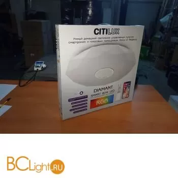 Потолочный светильник Citilux Диамант Смарт CL713A80G - Фото 27