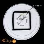 Потолочный светильник Citilux Дюна CL72040RGB - Фото 11