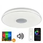 CL703M101 Хром+Белый Св-к Музыкальный