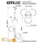 Подвесной светильник Citilux Рунд CL205130N - Фото 7