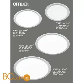 Потолочный светильник Citilux Спутник CL734480G - Фото 11